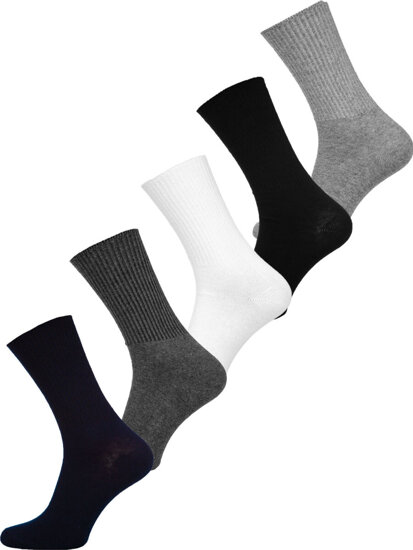 Calcetines para hombre multicolor Bolf M817-5P 5 PACK