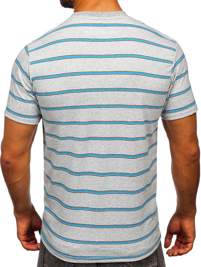 Camiseta de manga corta Bolf 14952 gris para hombre