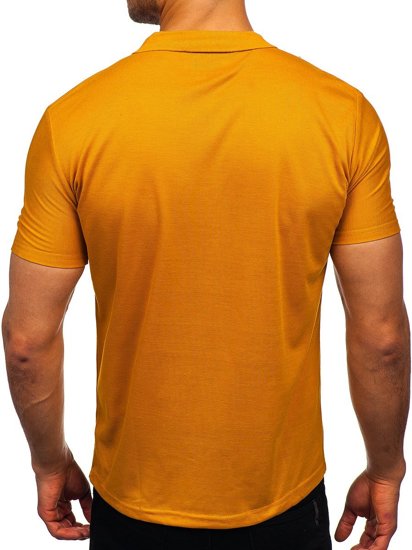 Camiseta polo para hombre color camel Bolf GD02