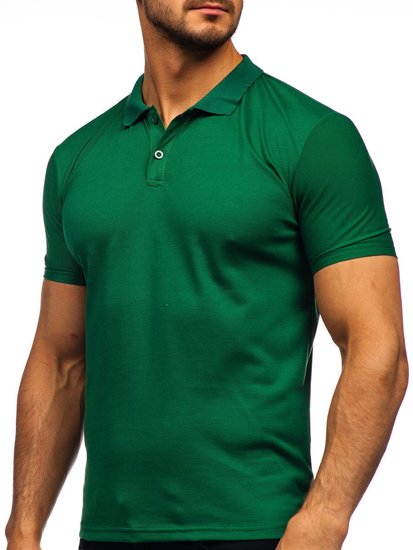 Camiseta polo para hombre color verde Bolf GD02