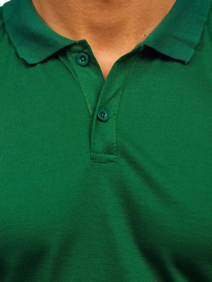 Camiseta polo para hombre color verde Bolf GD02