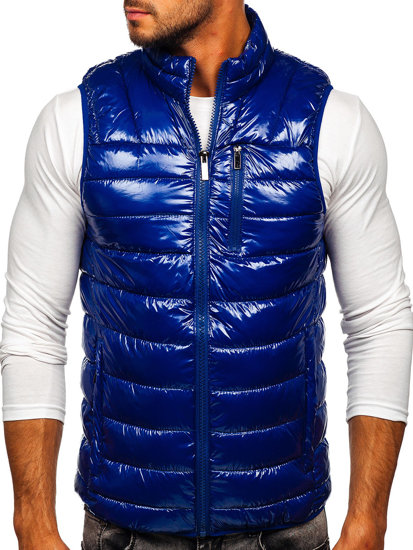 Chaleco acolchado para hombre color azul Denley R0109A