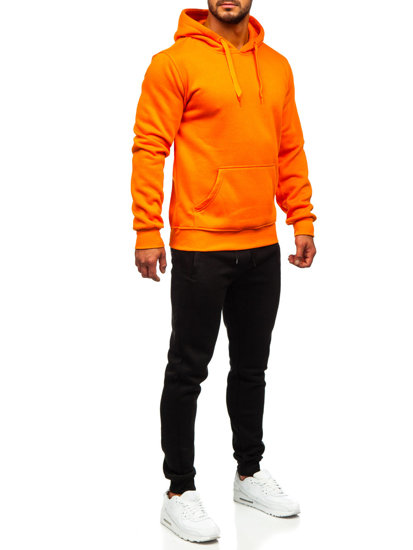 Chándal con capucha para hombre naranja Bolf D002