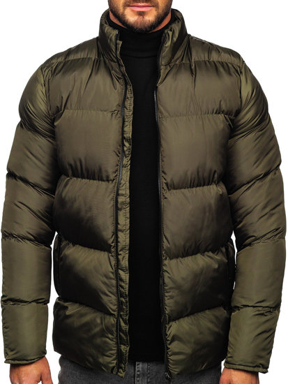 Chaqueta acolchada de invierno para hombre caqui Bolf 0025