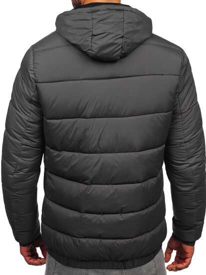 Chaqueta acolchada de invierno para hombre grafito Bolf 31M5037