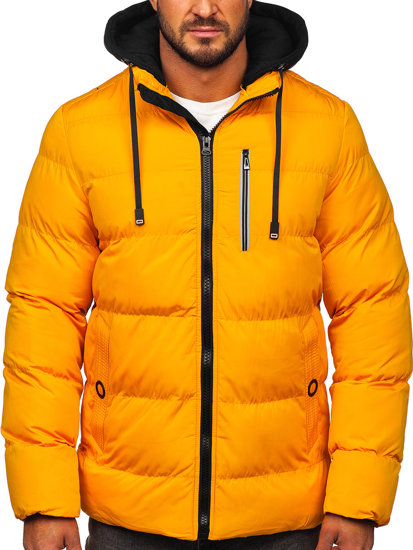 Chaqueta acolchada de invierno para hombre naranja Bolf 27M8112