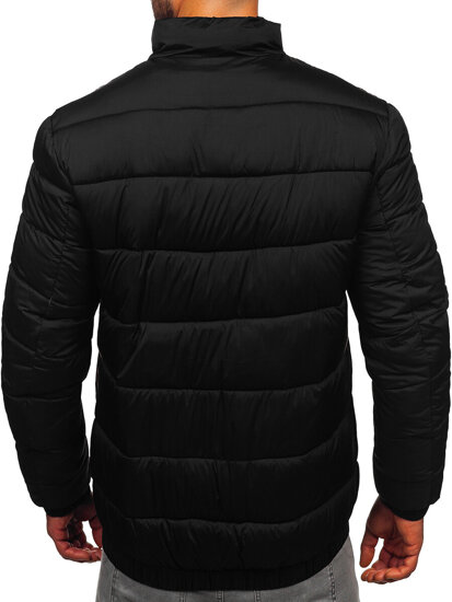 Chaqueta acolchada de invierno para hombre negro Bolf 31M5015