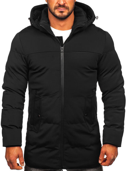 Chaqueta acolchada de invierno para hombre negro Bolf 51M2208