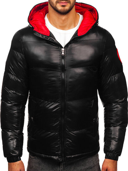 Chaqueta acolchada de invierno para hombre negro Bolf 5M3198