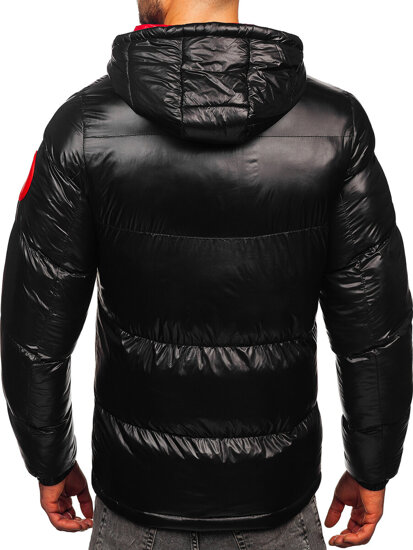 Chaqueta acolchada de invierno para hombre negro Bolf 5M3198