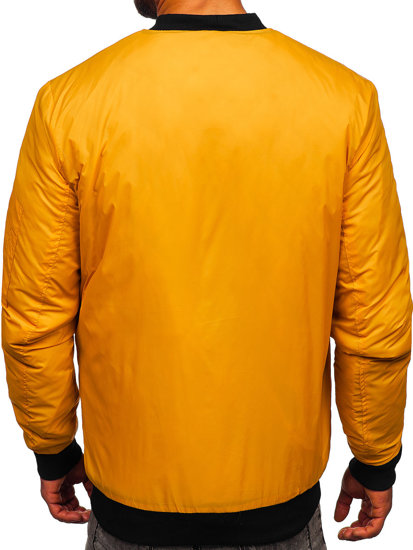 Chaqueta bomber de entretiempo para hombre color camelowa Bolf AK95