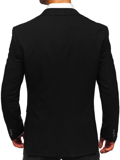 Chaqueta casual para hombre negro Bolf 24400