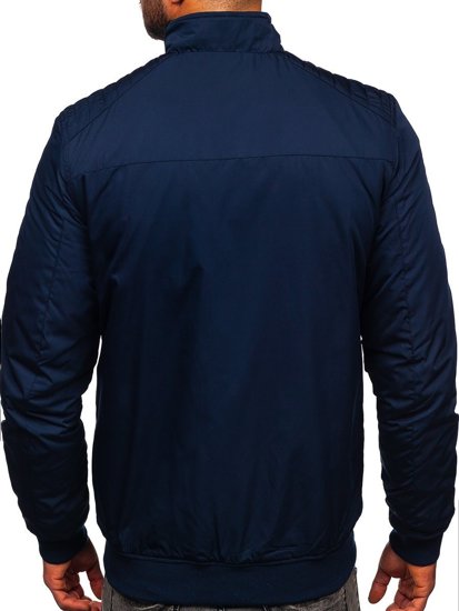 Chaqueta de entretiempo para hombre azul oscuro Bolf 1907