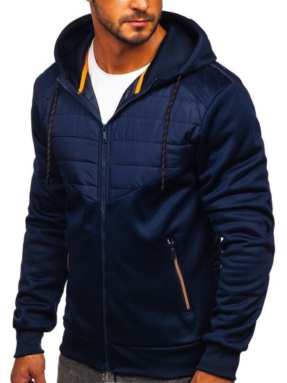 Chaqueta de entretiempo para hombre azul oscuro Bolf KS2149