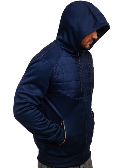 Chaqueta de entretiempo para hombre azul oscuro Bolf KS2149