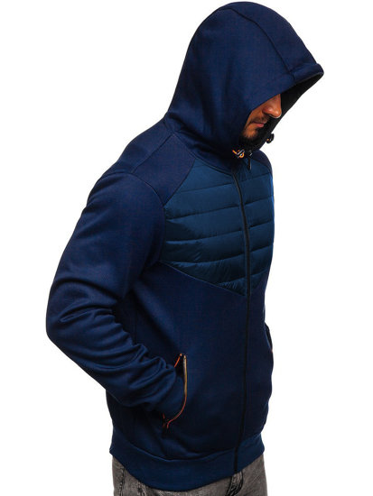 Chaqueta de entretiempo para hombre azul oscuro Bolf KS2232