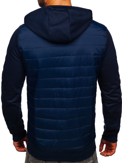 Chaqueta de entretiempo para hombre azul oscuro Bolf KS2232