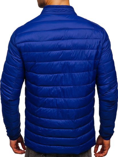 Chaqueta de entretiempo para hombre color azul oscuro Denley M13006