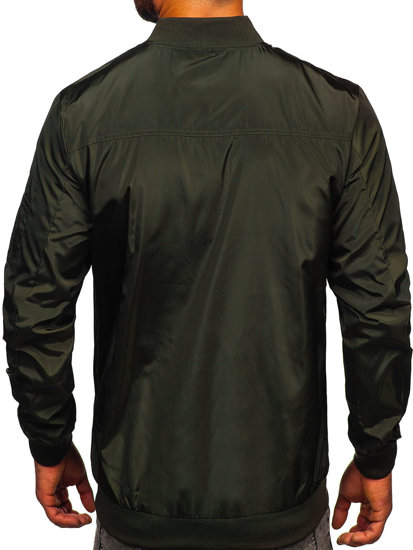 Chaqueta de entretiempo para hombre color caqui Bolf W3908