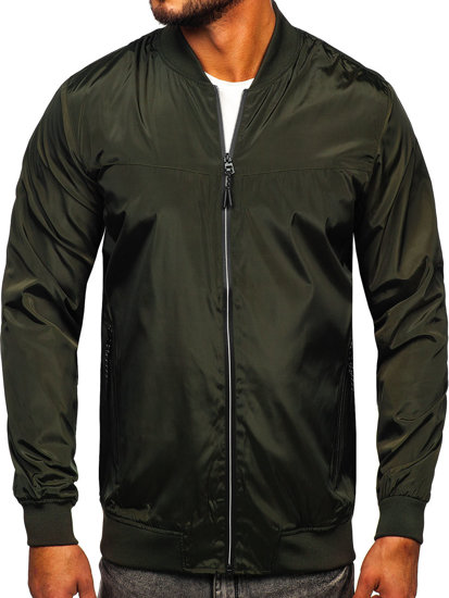 Chaqueta de entretiempo para hombre color caqui Bolf W3909