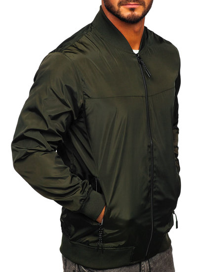 Chaqueta de entretiempo para hombre color caqui Bolf W3909