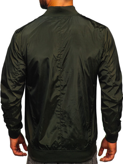 Chaqueta de entretiempo para hombre color caqui Bolf W3909