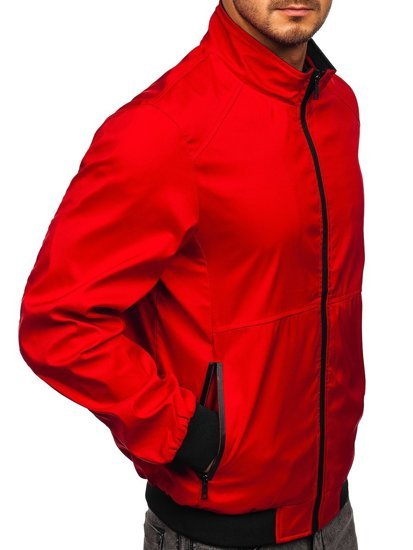 Chaqueta de entretiempo para hombre color rojo Bolf 6782