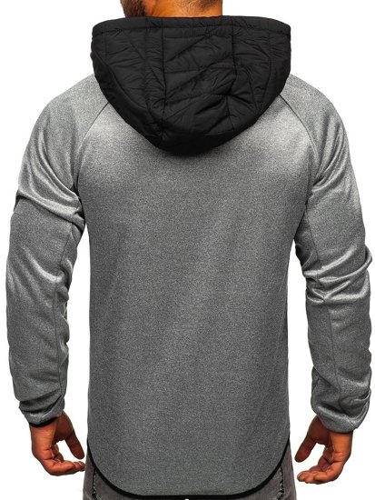 Chaqueta de entretiempo para hombre gris Bolf KS2145