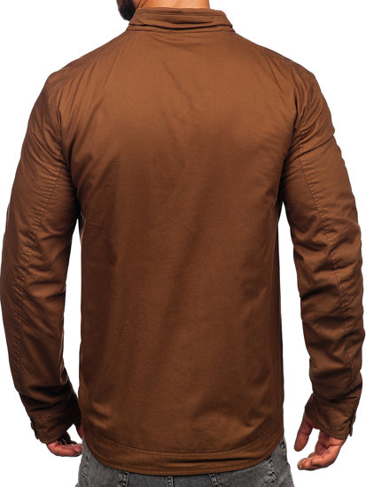 Chaqueta de entretiempo para hombre marrón Bolf 84M3002