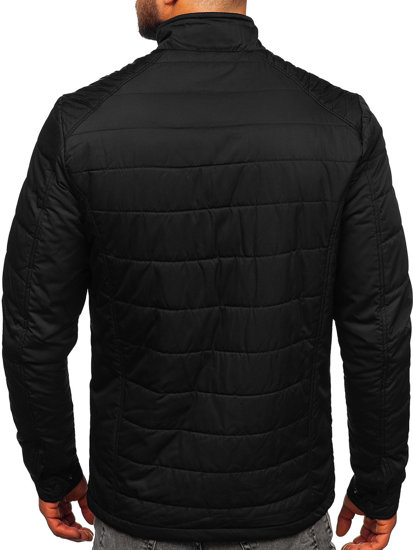 Chaqueta de entretiempo para hombre negro Bolf 2060