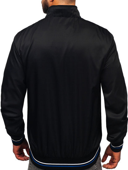 Chaqueta de entretiempo para hombre negro Bolf 5M3110