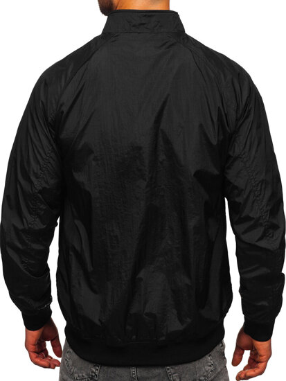 Chaqueta de entretiempo para hombre negro Bolf 5M3212