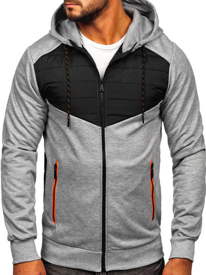 Chaqueta de entretiempo para hombre negro Bolf KS2149