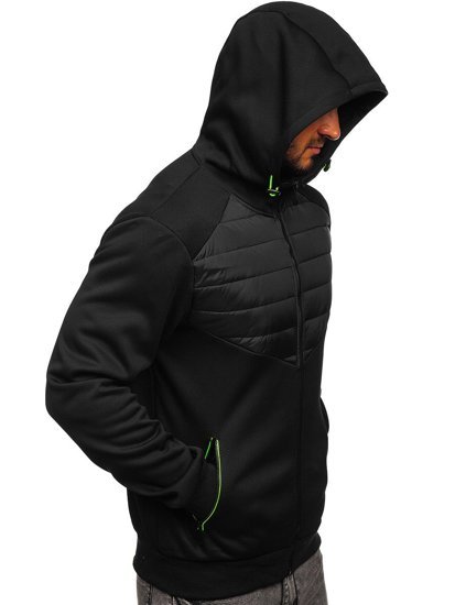 Chaqueta de entretiempo para hombre negro Bolf KS2232