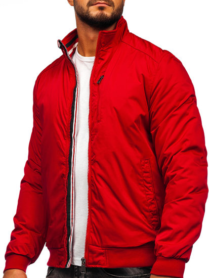 Chaqueta de entretiempo para hombre rojo Bolf 1907