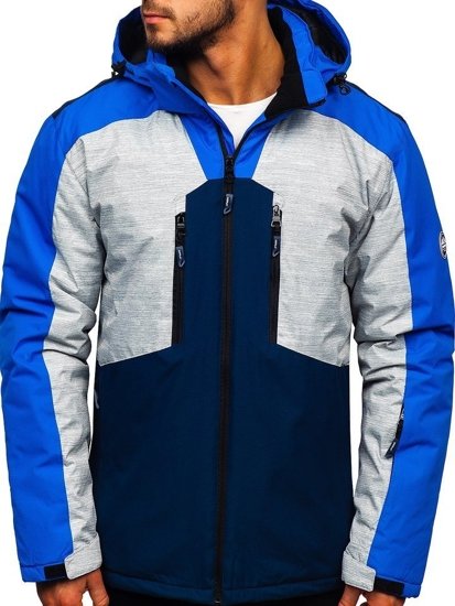 Chaqueta de esquí para hombre azul Bolf 1340