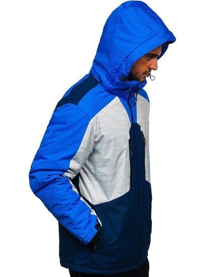 Chaqueta de esquí para hombre azul Bolf 1340