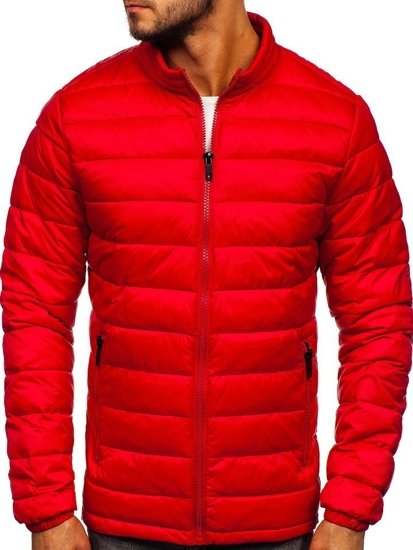 Chaqueta de invierno acolchada para hombre roja Bolf 1119