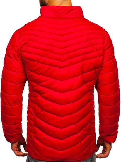 Chaqueta de invierno acolchada para hombre roja Bolf 1137