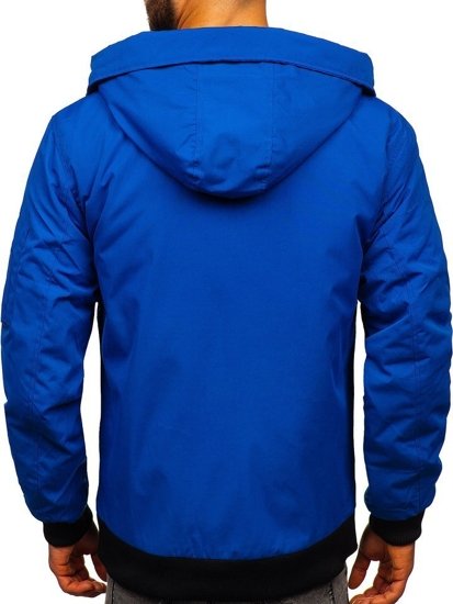 Chaqueta de invierno para hombre azul Bolf 2019005