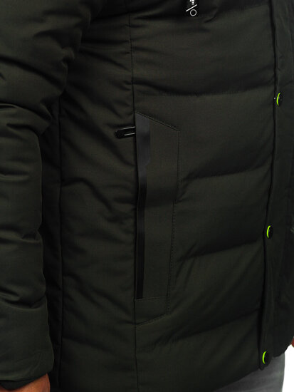 Chaqueta de invierno para hombre caqui Bolf 5M3136