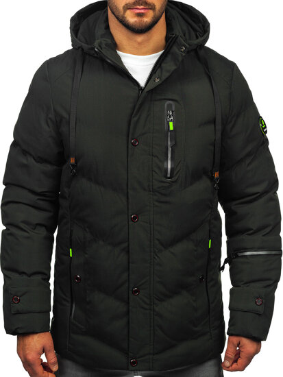 Chaqueta de invierno para hombre caqui Bolf 5M3137