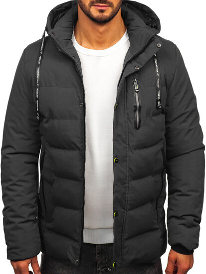 Chaqueta de invierno para hombre grafito Bolf 5M3136