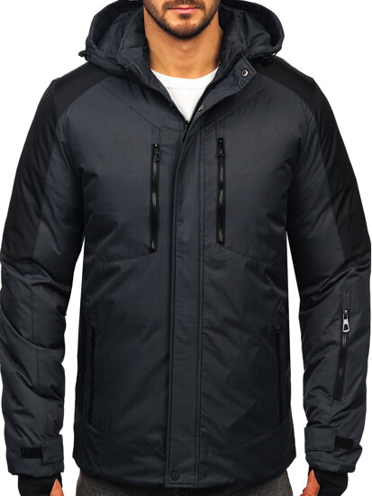 Chaqueta de invierno para hombre grafito Bolf 91M9902