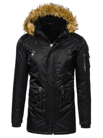 Chaqueta de invierno para hombre negra Bolf 1080