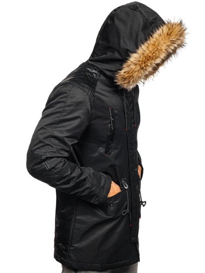 Chaqueta de invierno para hombre negra Bolf 1080