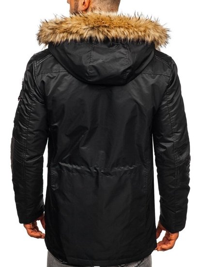 Chaqueta de invierno para hombre negra Bolf 1080