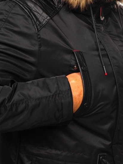 Chaqueta de invierno para hombre negra Bolf 1080