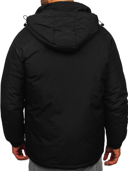 Chaqueta de invierno para hombre negra Bolf 25M9806