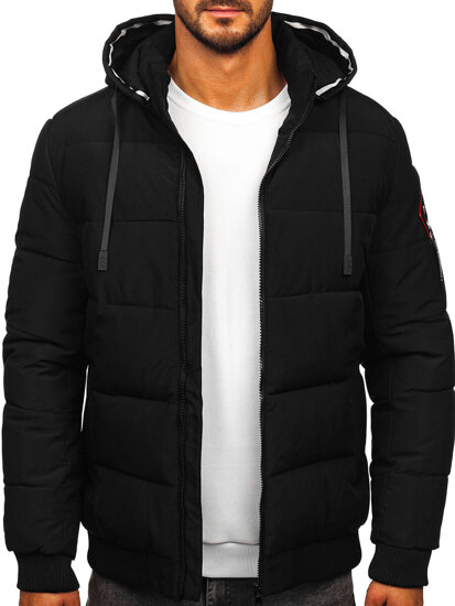 Chaqueta de invierno para hombre negra Bolf 31M5031